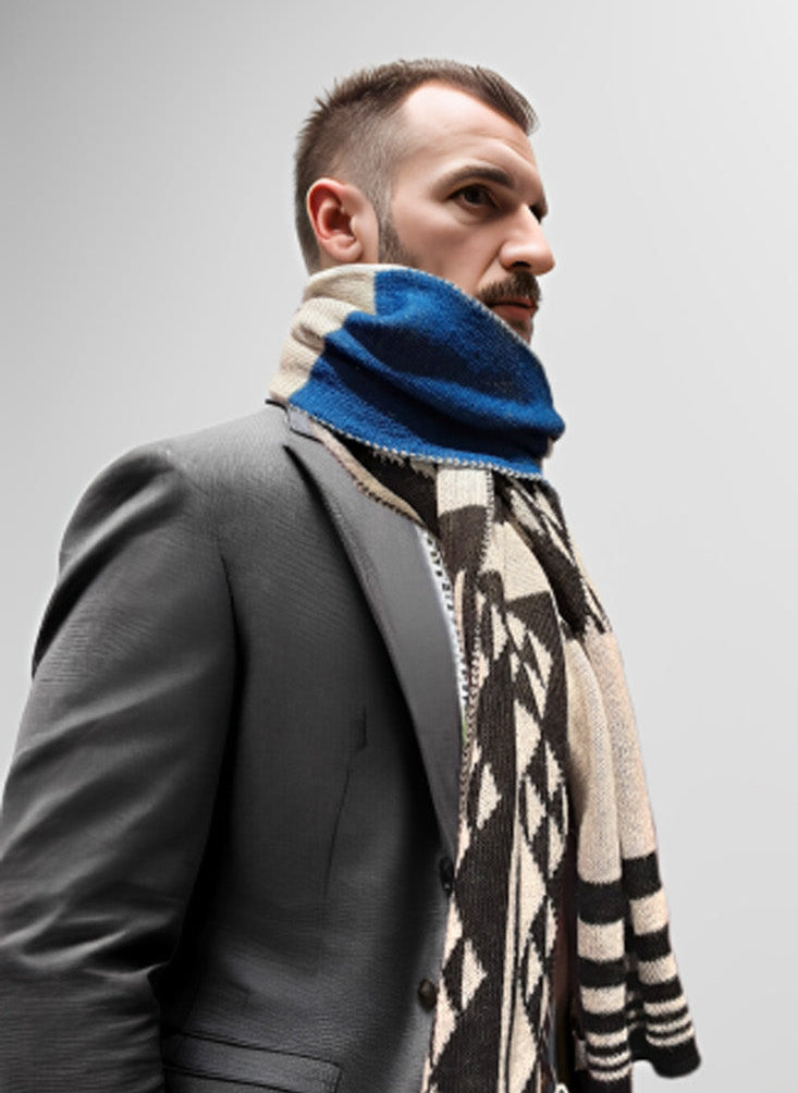 Alpaca Scarf – Aboriginal Design