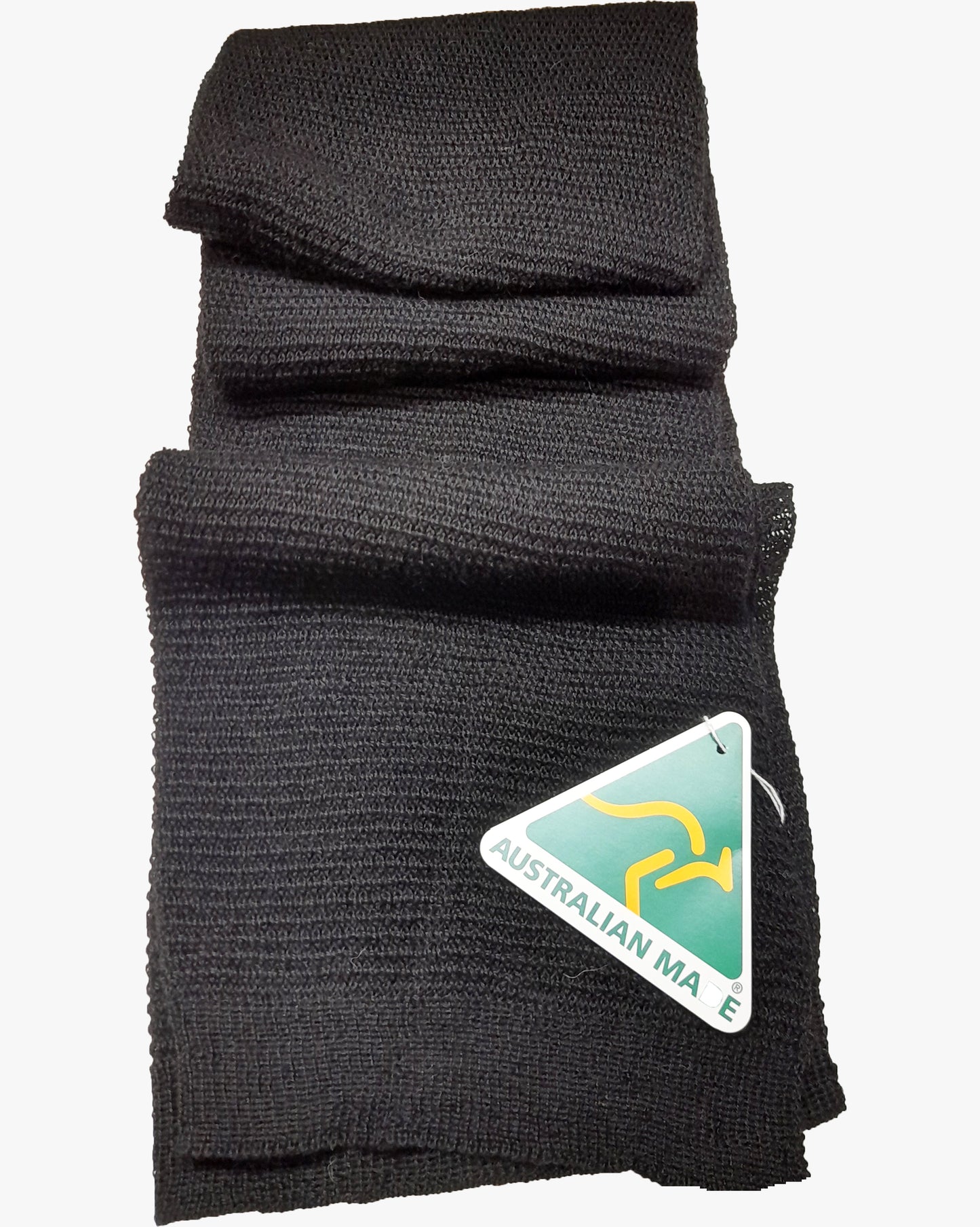 Alpaca Pure Wool Wrap Scarf Black