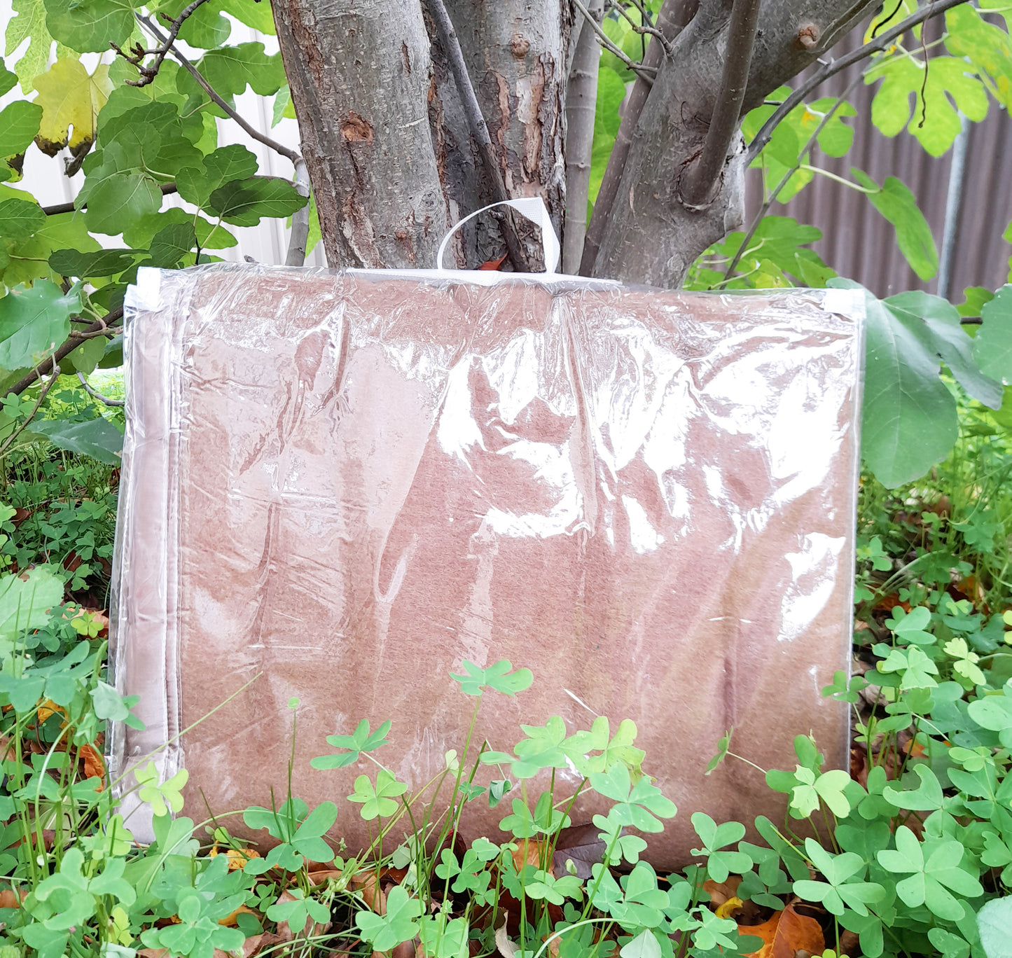 SOLD OUT Alpaca QUEEN Blanket Double Faces Light Beige/Pearl