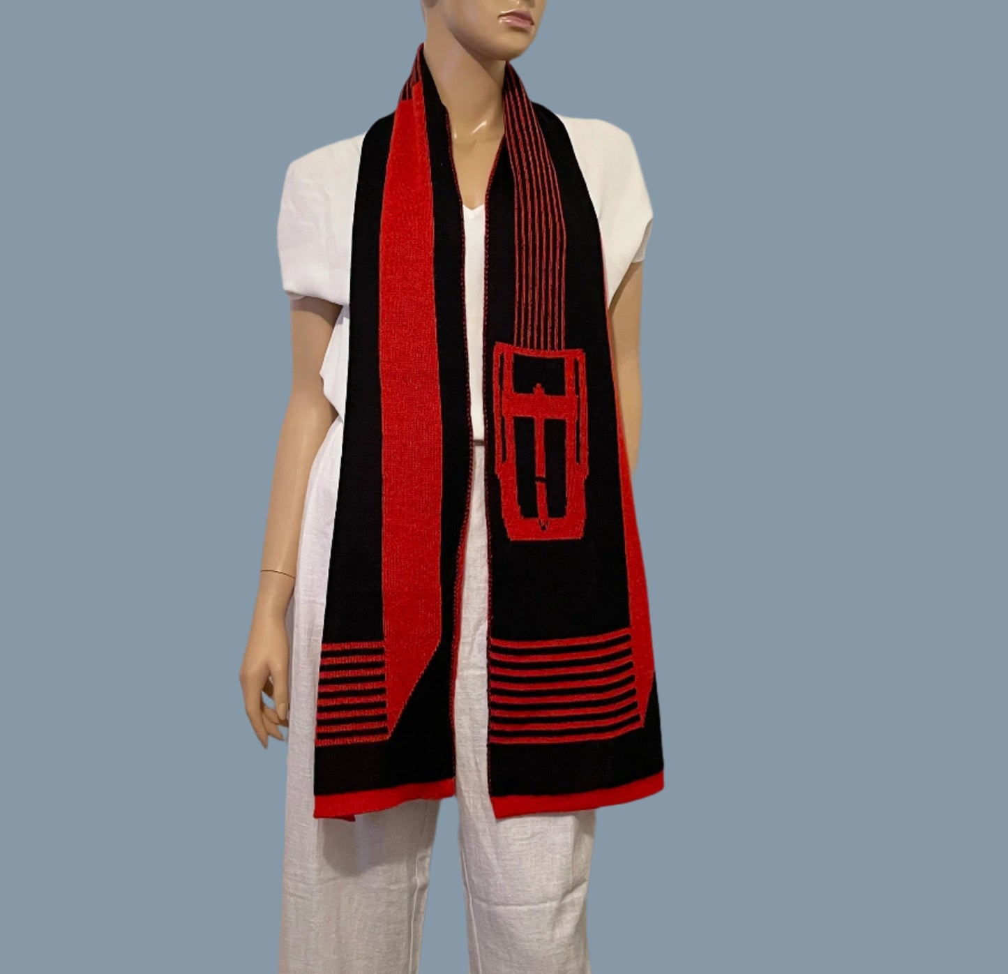 Alpaca Unisex Scarf – Belt Design
