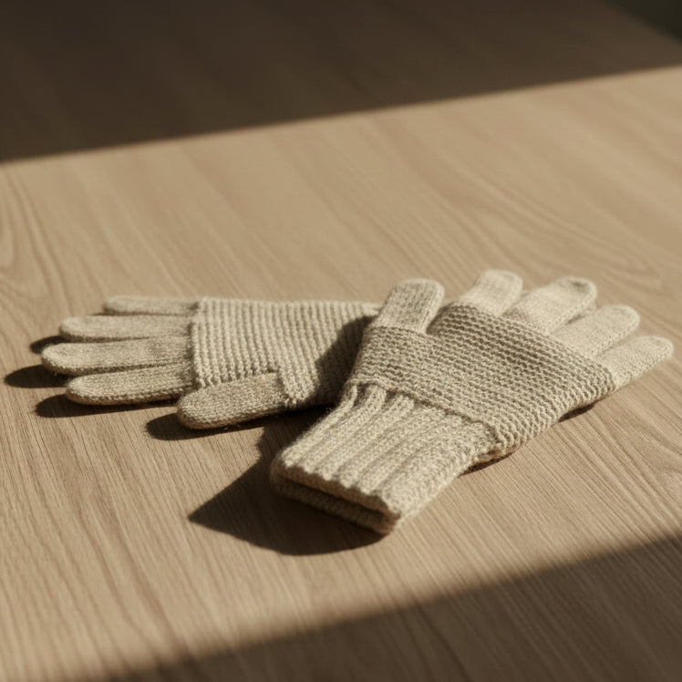 Alpaca Handmade Thick Gloves