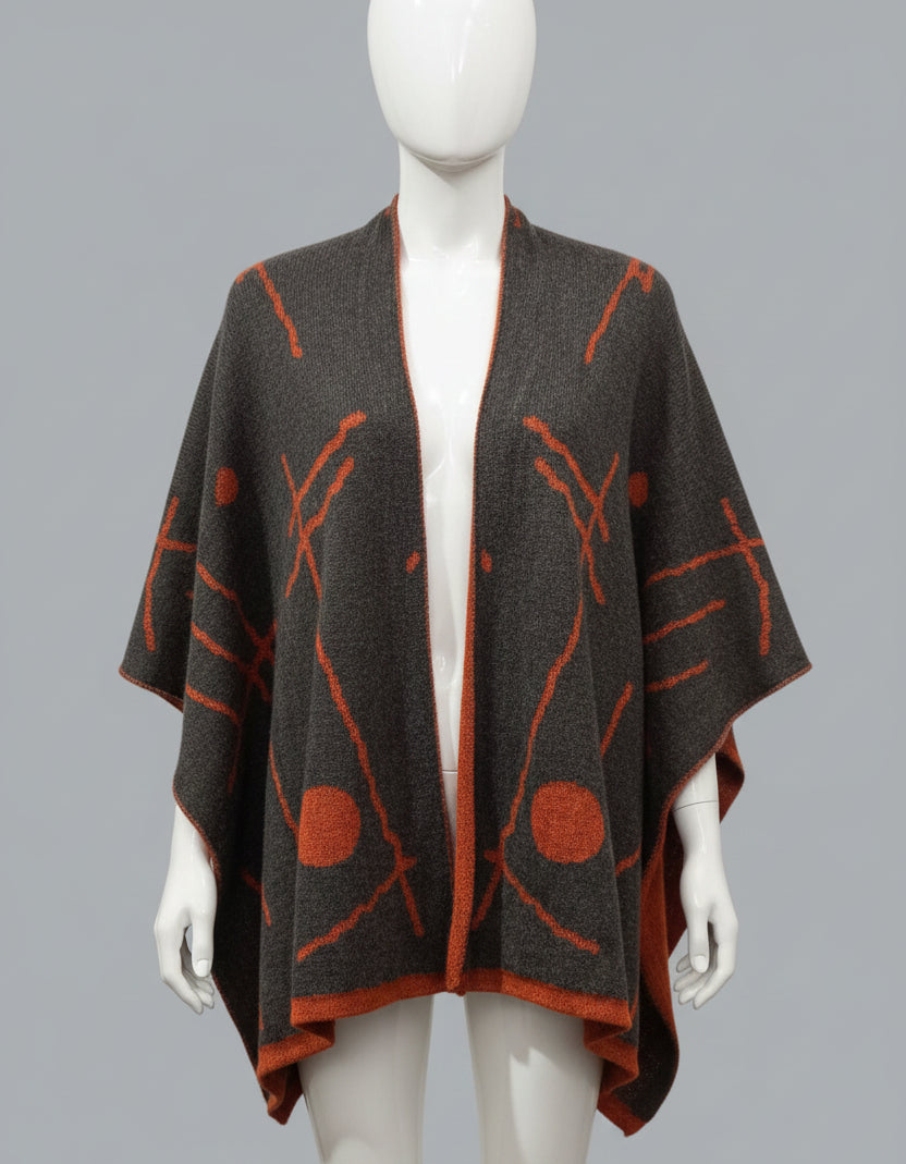 Alpaca Australian Reversible Cape Terracotta