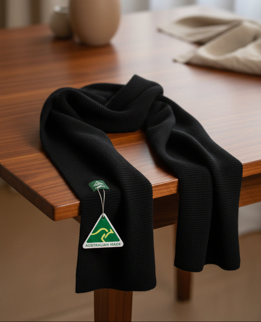 Alpaca Pure Wool Wrap Scarf – Australian Made