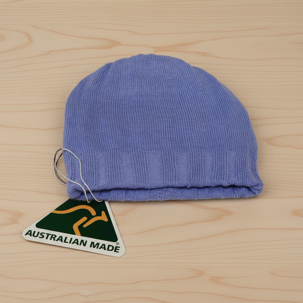 Extra Smooth Alpaca Mohair Beanie Reversible