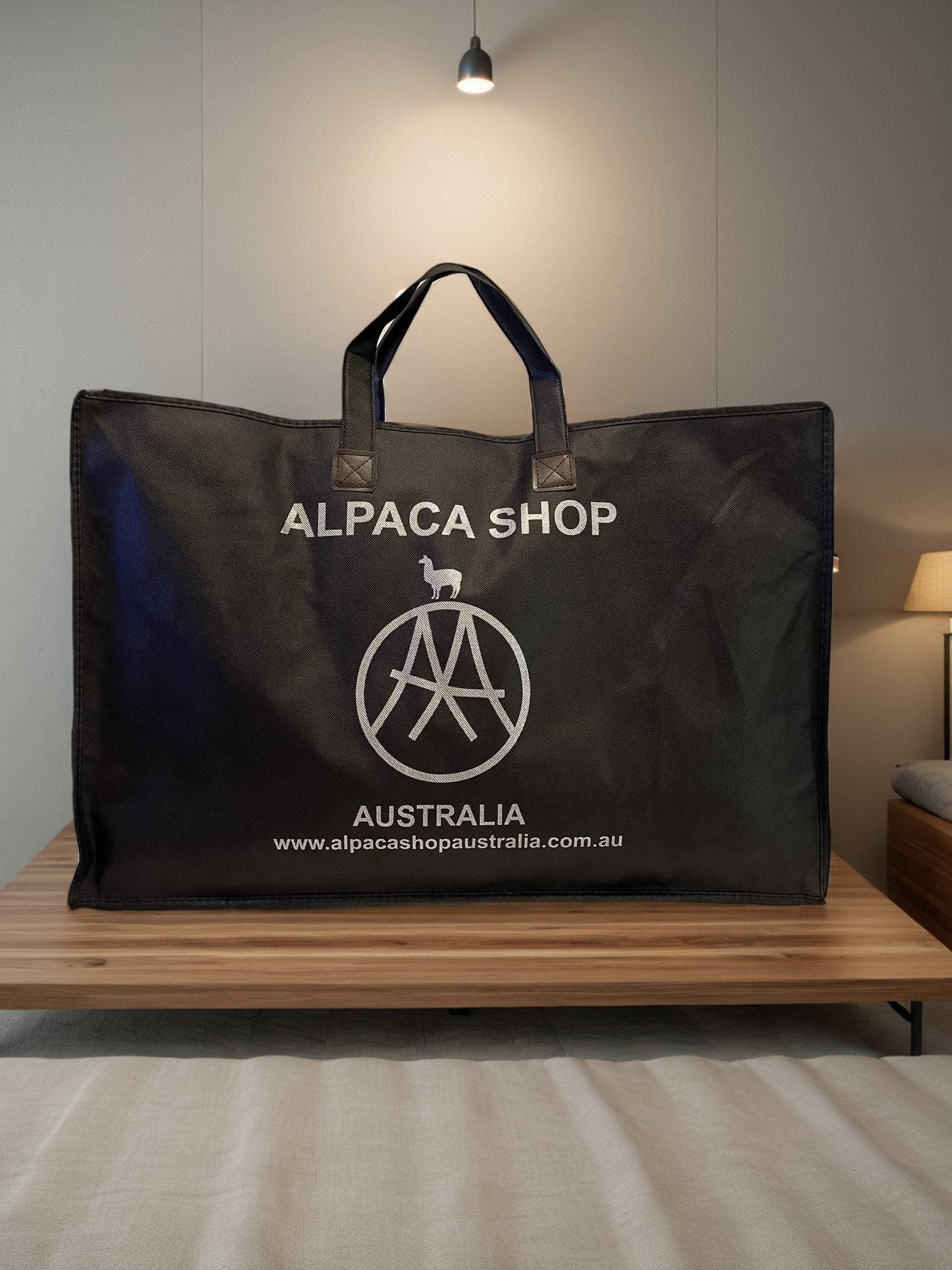 SOLD OUT Alpaca QUEEN Blanket Double Faces Camel/Pearl