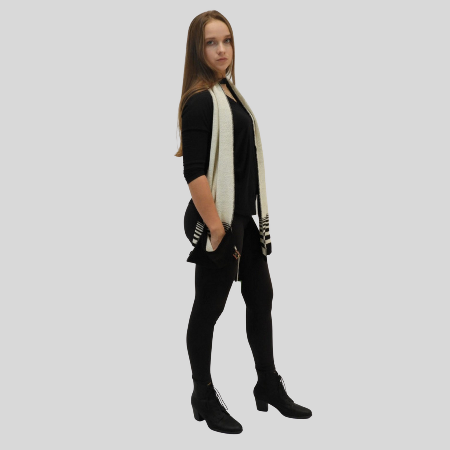 Alpaca Unisex Scarf Aboriginal Design