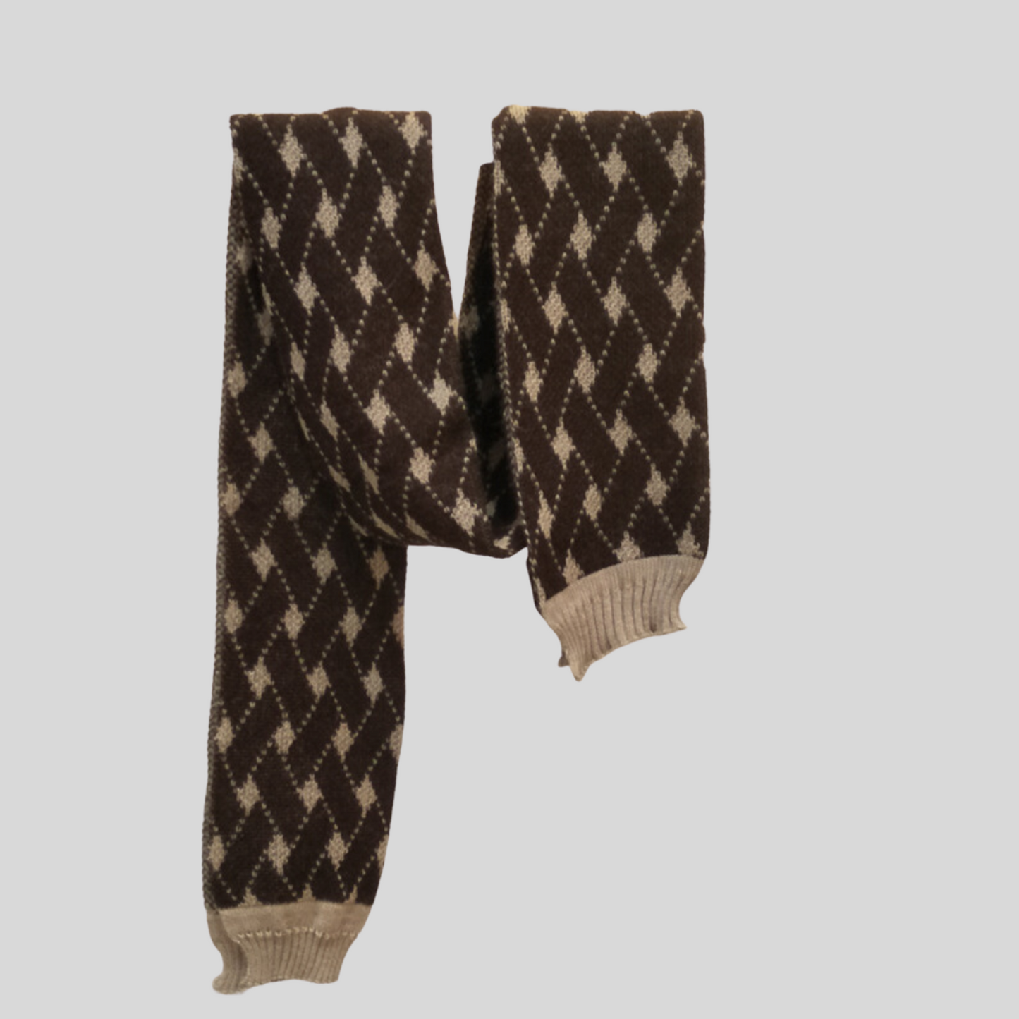 Alpaca Scarf Brick design