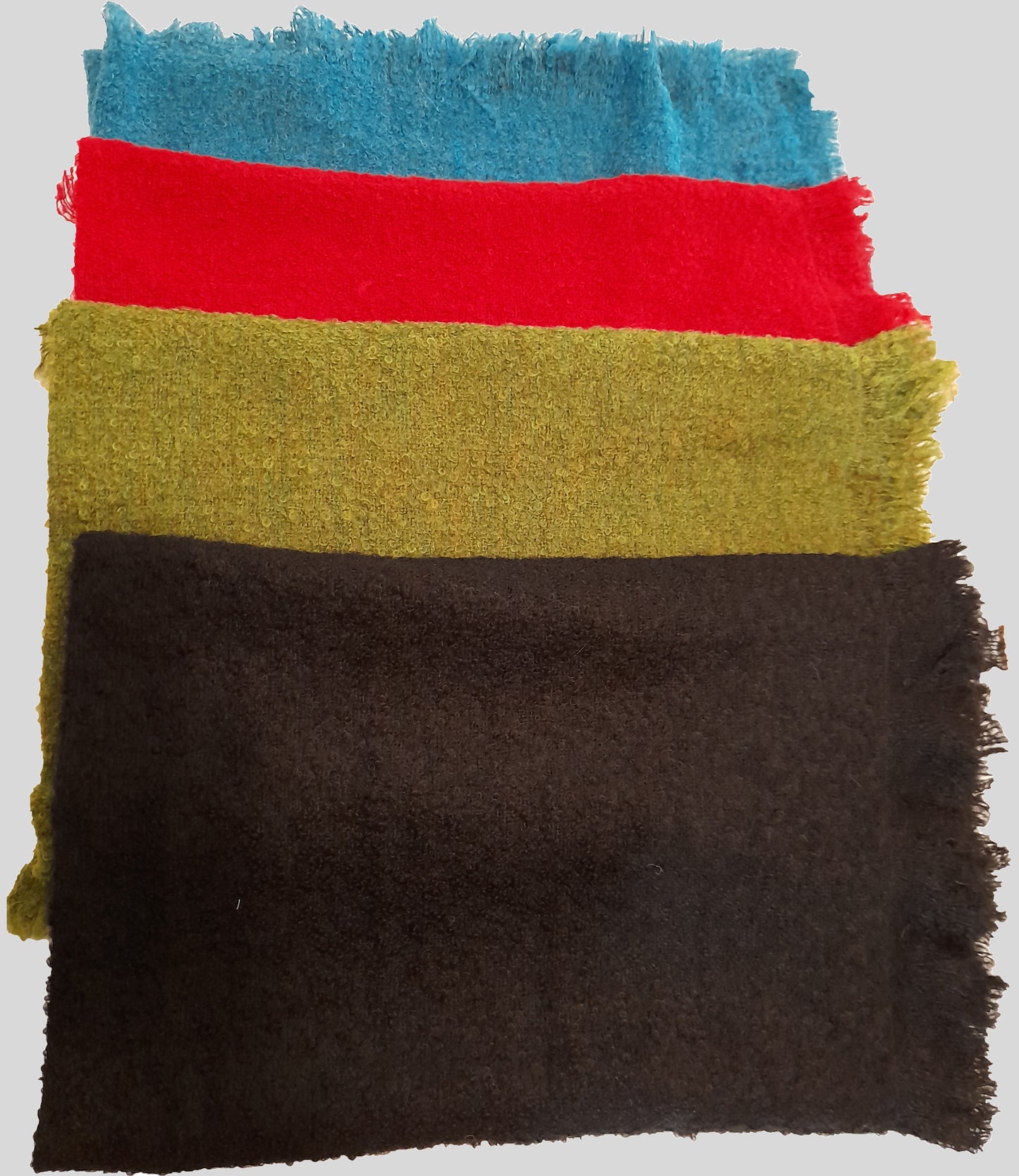 Unisex Smooth Alpaca Scarf Super Soft Black