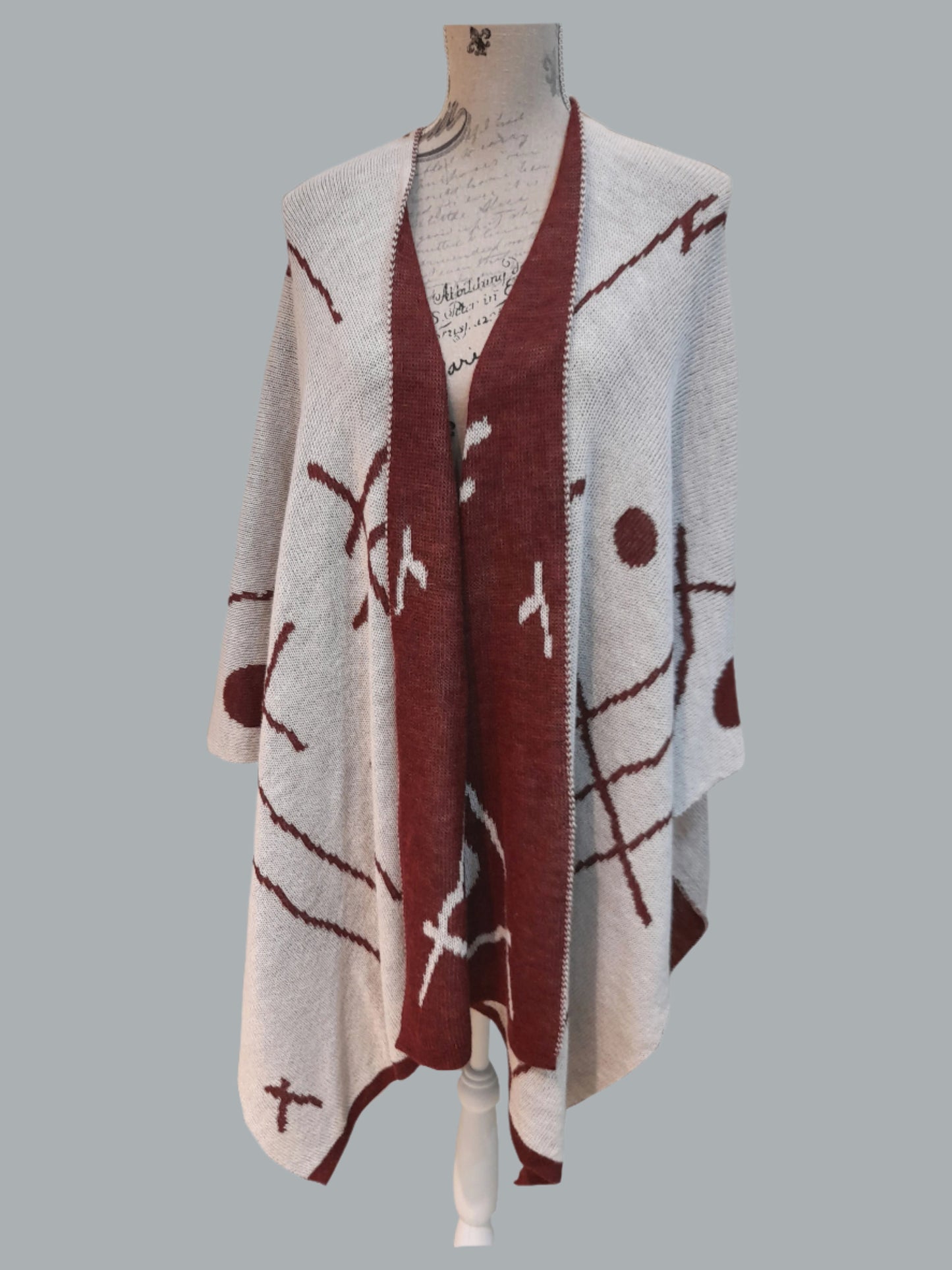 Australian Reversible Cape Cherry/Pearl