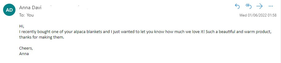 Alpaca KING Standard Blanket Reversible Light Beige\Pearl