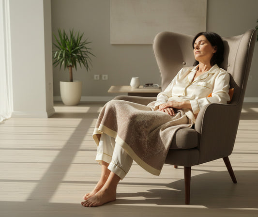 Australian Alpaca Small Throws Blue Mountains