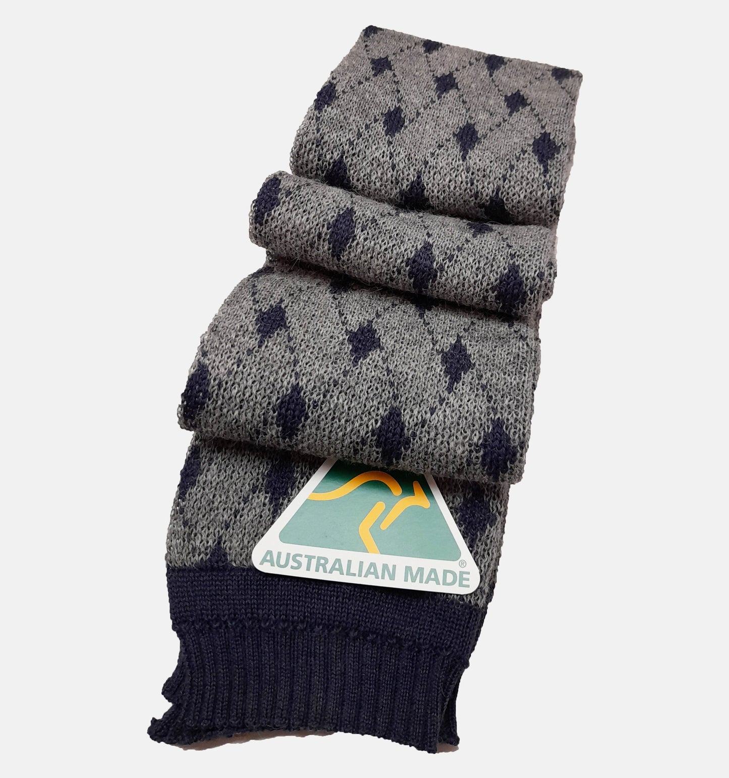 Alpaca Scarf Bricks Design – Jacquard Knit