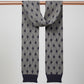 Alpaca Scarf Bricks Design – Jacquard Knit
