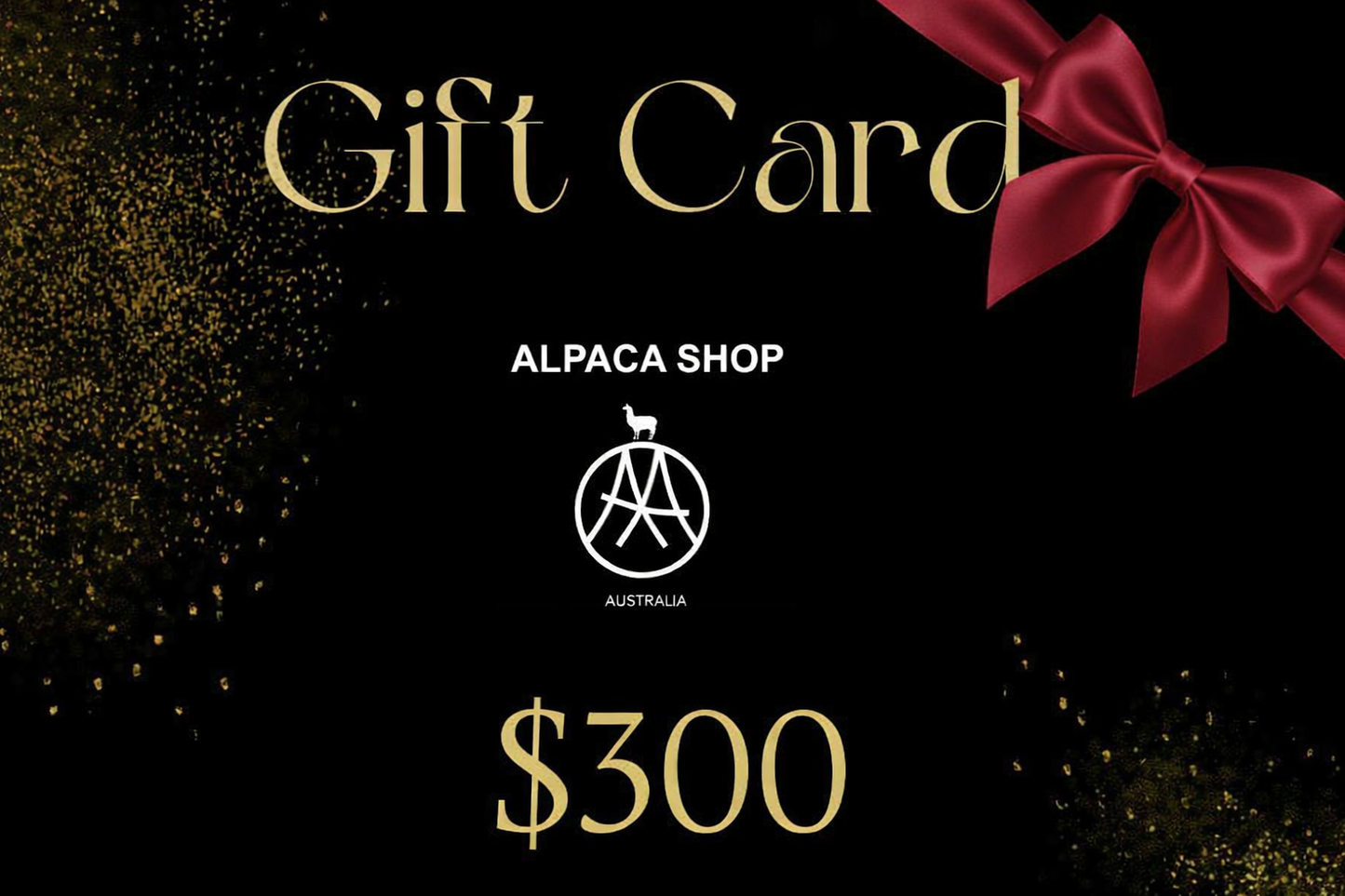 Alpaca Shop Gift Cards