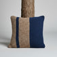 Baby Alpaca Pillow Covers – Sustainable Luxury, Earth Tone /Blue