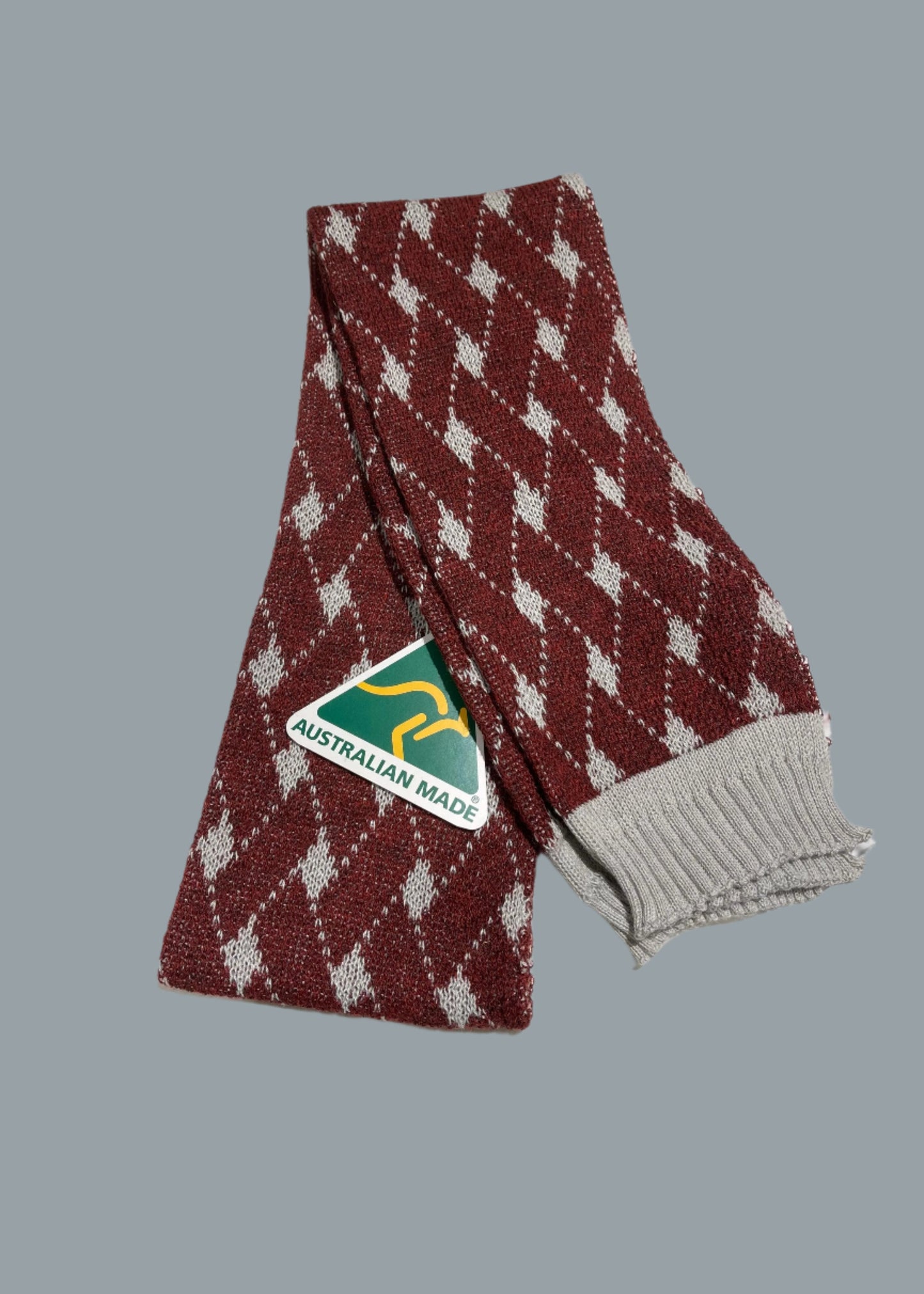 Alpaca Scarf Bricks Design – Jacquard Knit