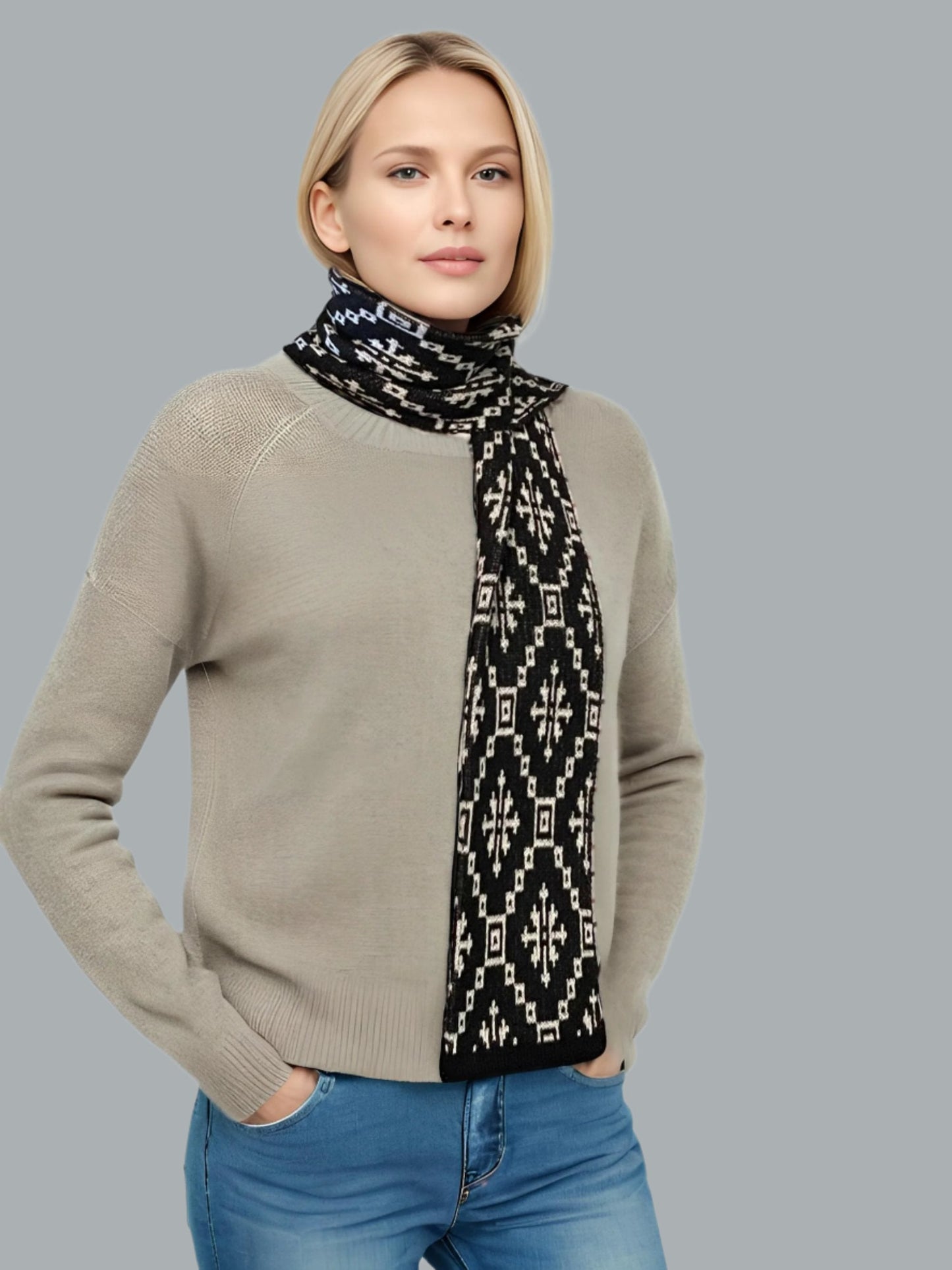 Alpaca Scarf LORD – English Pattern