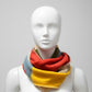 Alpaca Loop Scarf | Multicolour Checked