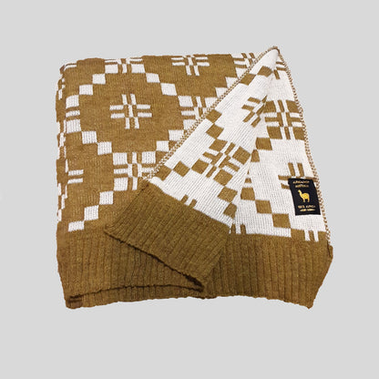 Alpaca Breathable Blanket Double Sided Diamond