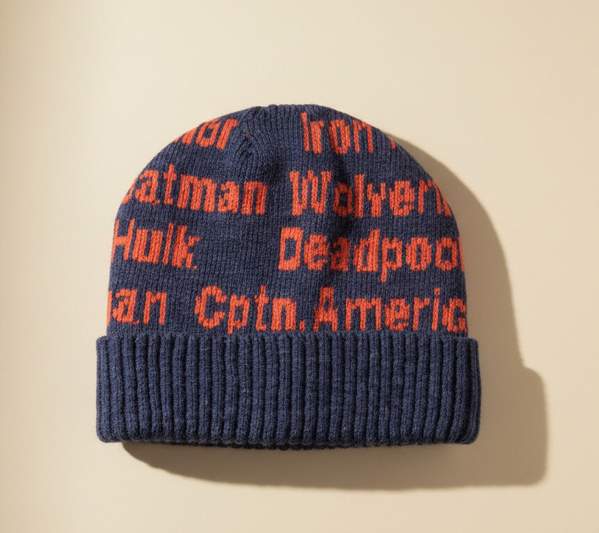 Alpaca Marvel Unisex Avengers List Beanie