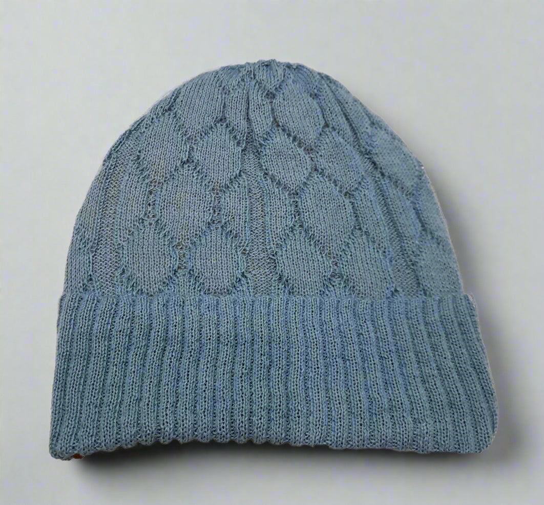 Alpaca High Relief Beanie Reversible