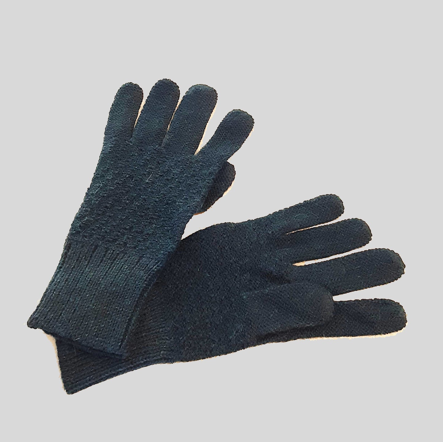 Alpaca Jacquard Pattern Gloves for Her