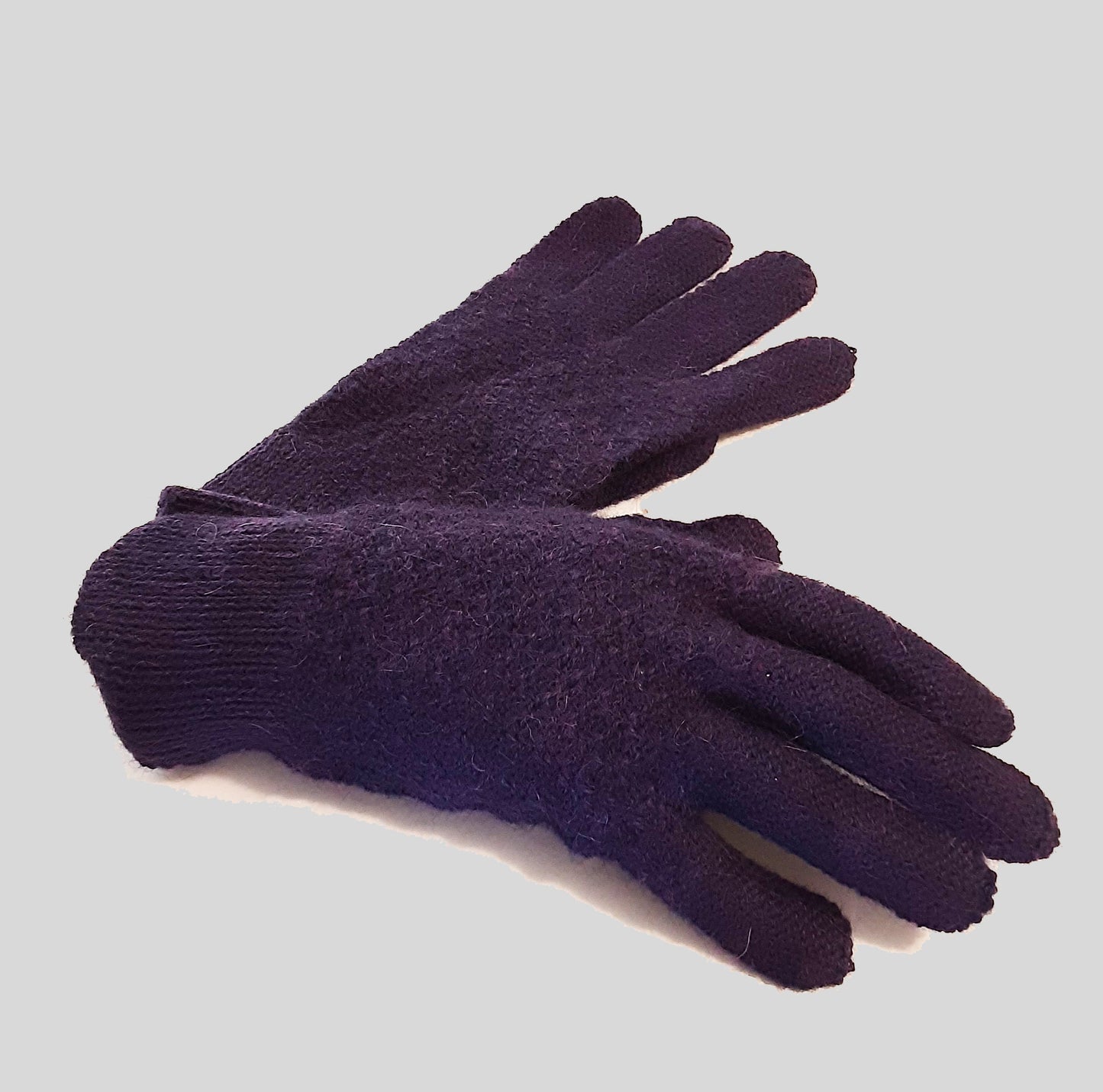 Alpaca Jacquard Pattern Gloves for Her