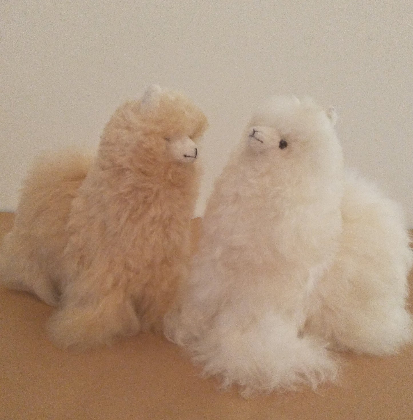 SOLD OUT Baby Alpaca Fur Toy Cream