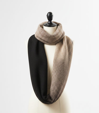 Alpaca Loop Scarf Bi-colour