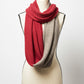 Alpaca Loop Scarf Bi-colour