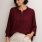 Alpaca Bat Sweater Cherry