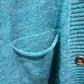 Alpaca  Cardigan Classy Jersey V-neck Two Pockets