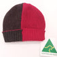 Alpaca Beanie Bi-Colour, No blended