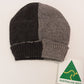 Alpaca Beanie Bi-Colour, No blended
