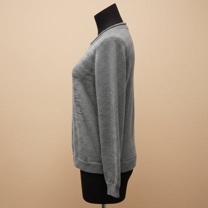 Alpaca Round-Neck Classy Soft Jumper Raglan Sleeves