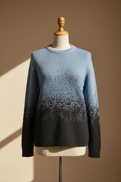 Alpaca Women’s Round Neck Jacquard Knit Diesel