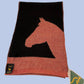Unisex Alpaca Scarf – Brumby Horse Design
