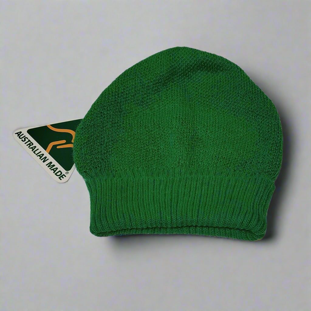 Unisex Alpaca Beanie in Bright Colours | Jacquard Pattern