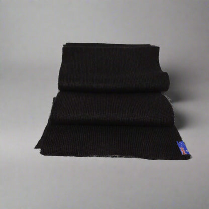 Extra Smooth Alpaca Mohair Scarf, Black