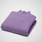 Baby Alpaca Pullover Turtleneck Sky Blue, Lilac