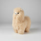 Baby Alpaca Plushie 25cm X 23 cm Natural Beige
