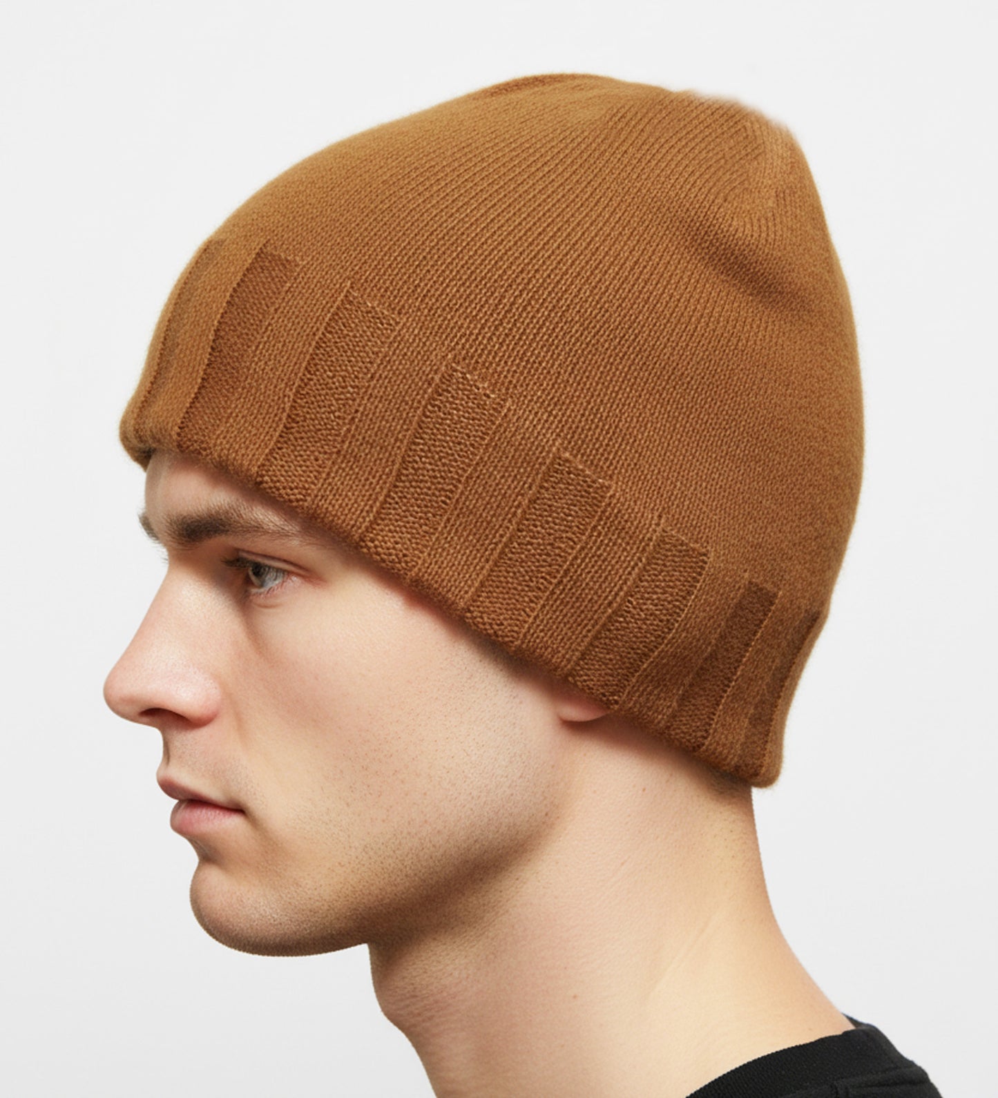 Extra Smooth Alpaca Mohair Beanie Camel Tone