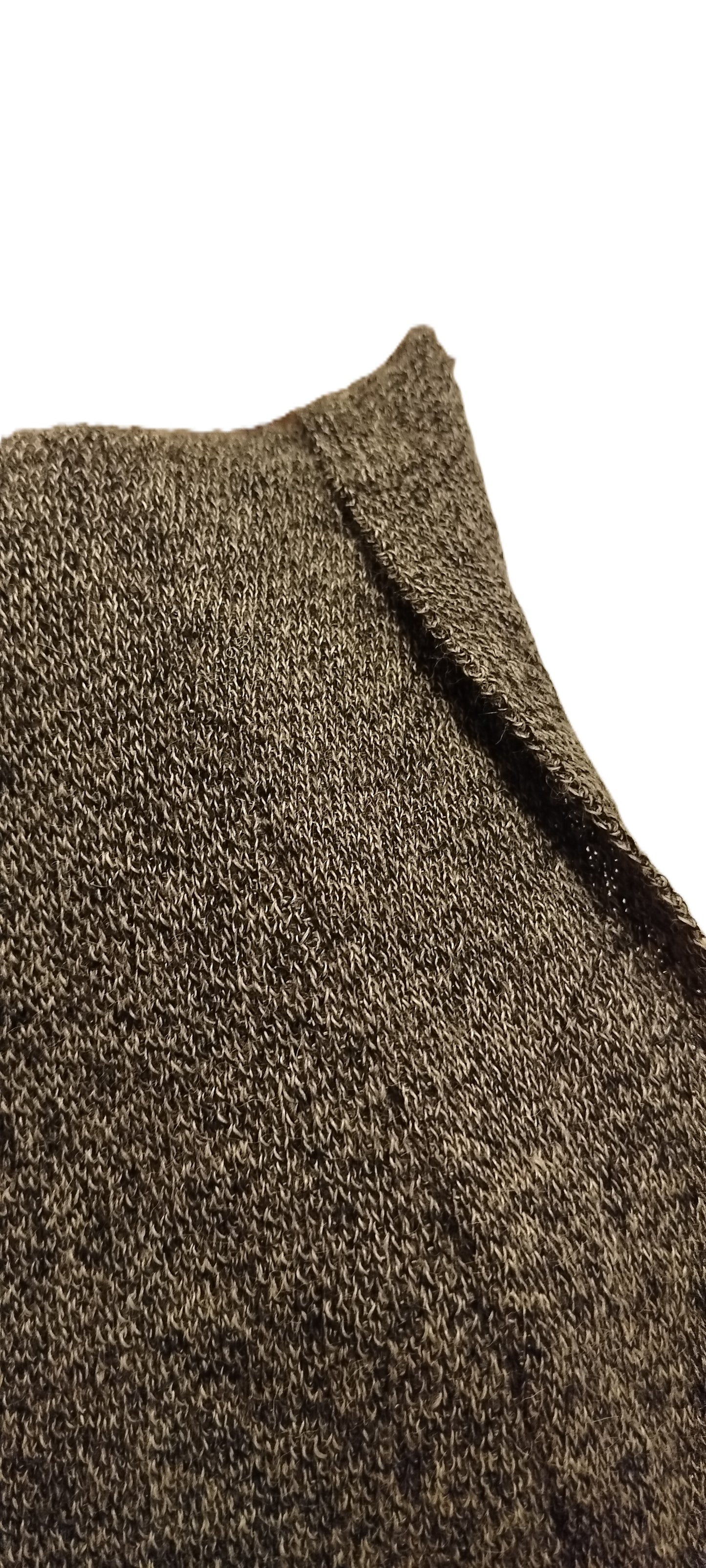 Alpaca Jacquard Coat Granite Gray Tone