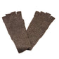 Alpaca Jacquard Half-Finger Gloves