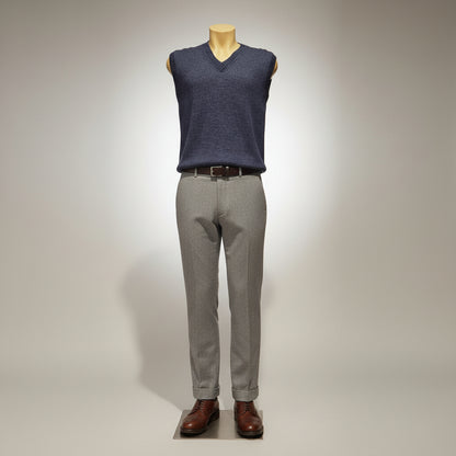 Alpaca Classic V-Neck Vest Men
