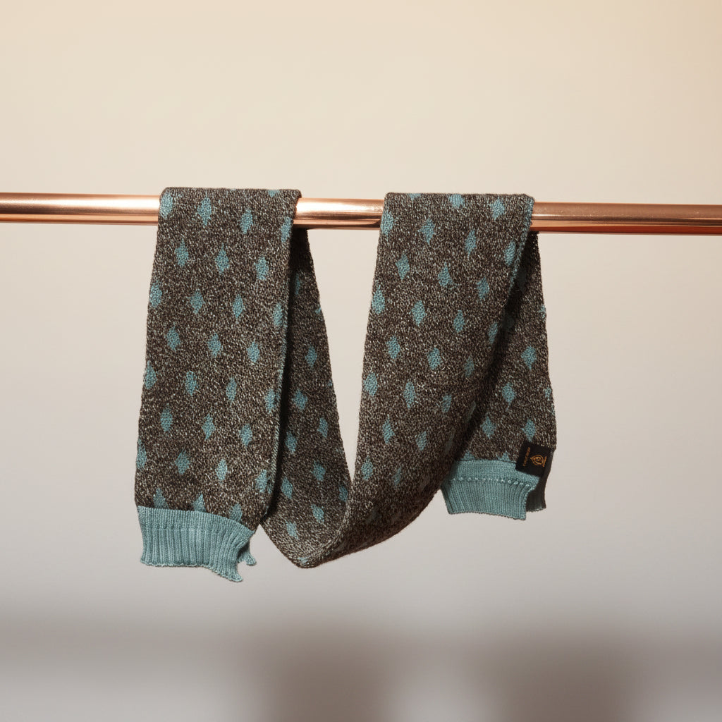 Kimberley Coal Baby Alpaca Scarf