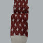 Alpaca Scarf Bricks Design – Jacquard Knit