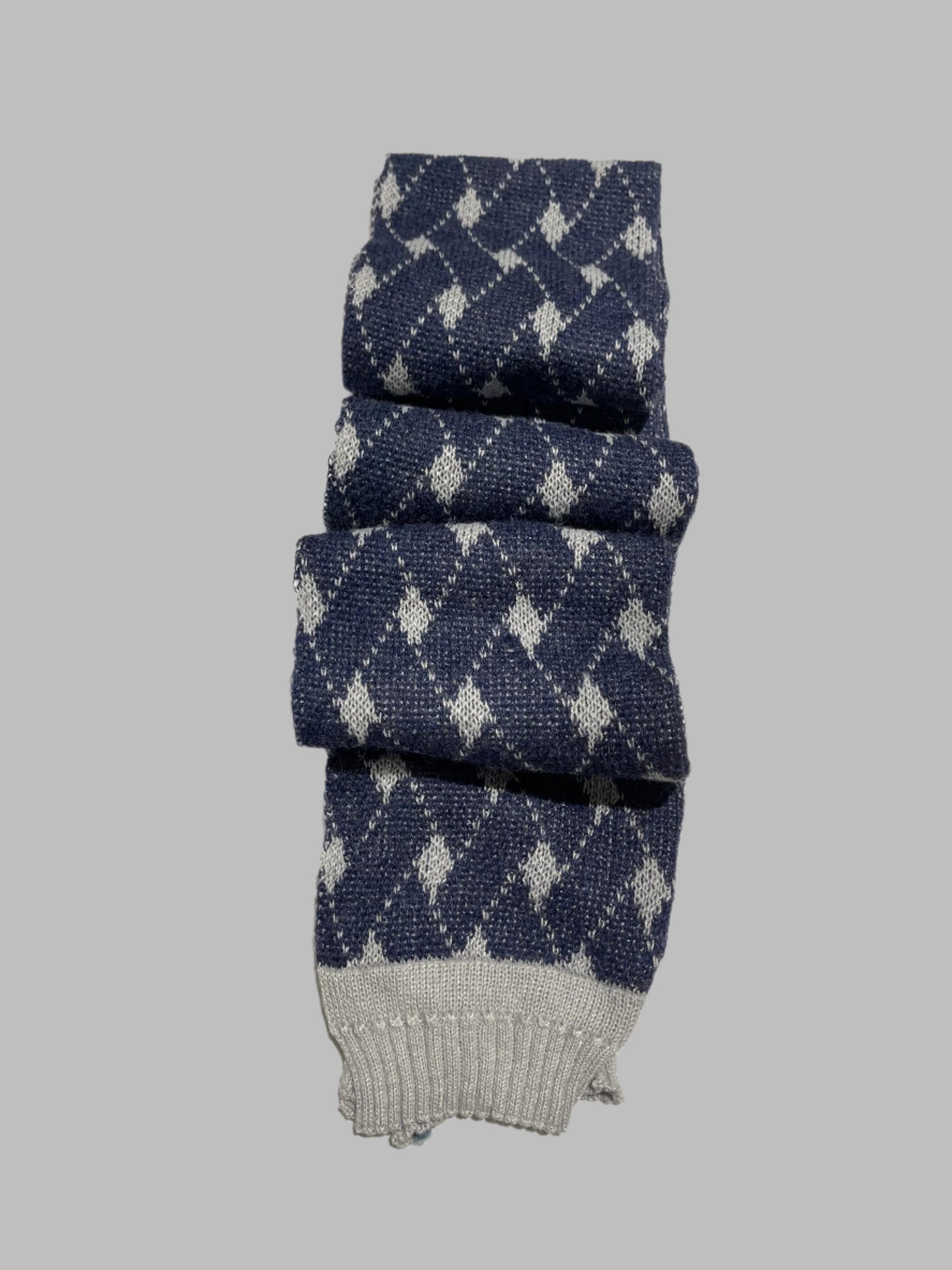 Alpaca Scarf Bricks Design – Jacquard Knit