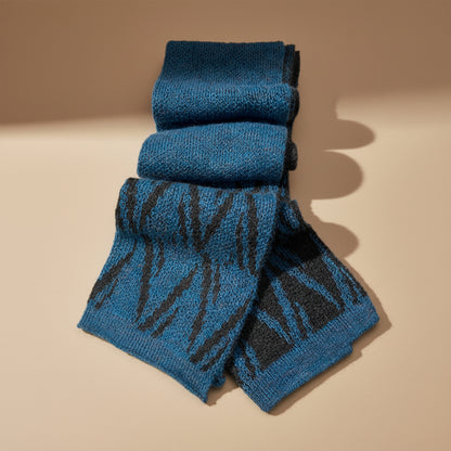 Alpaca Scarf Blue Mountain