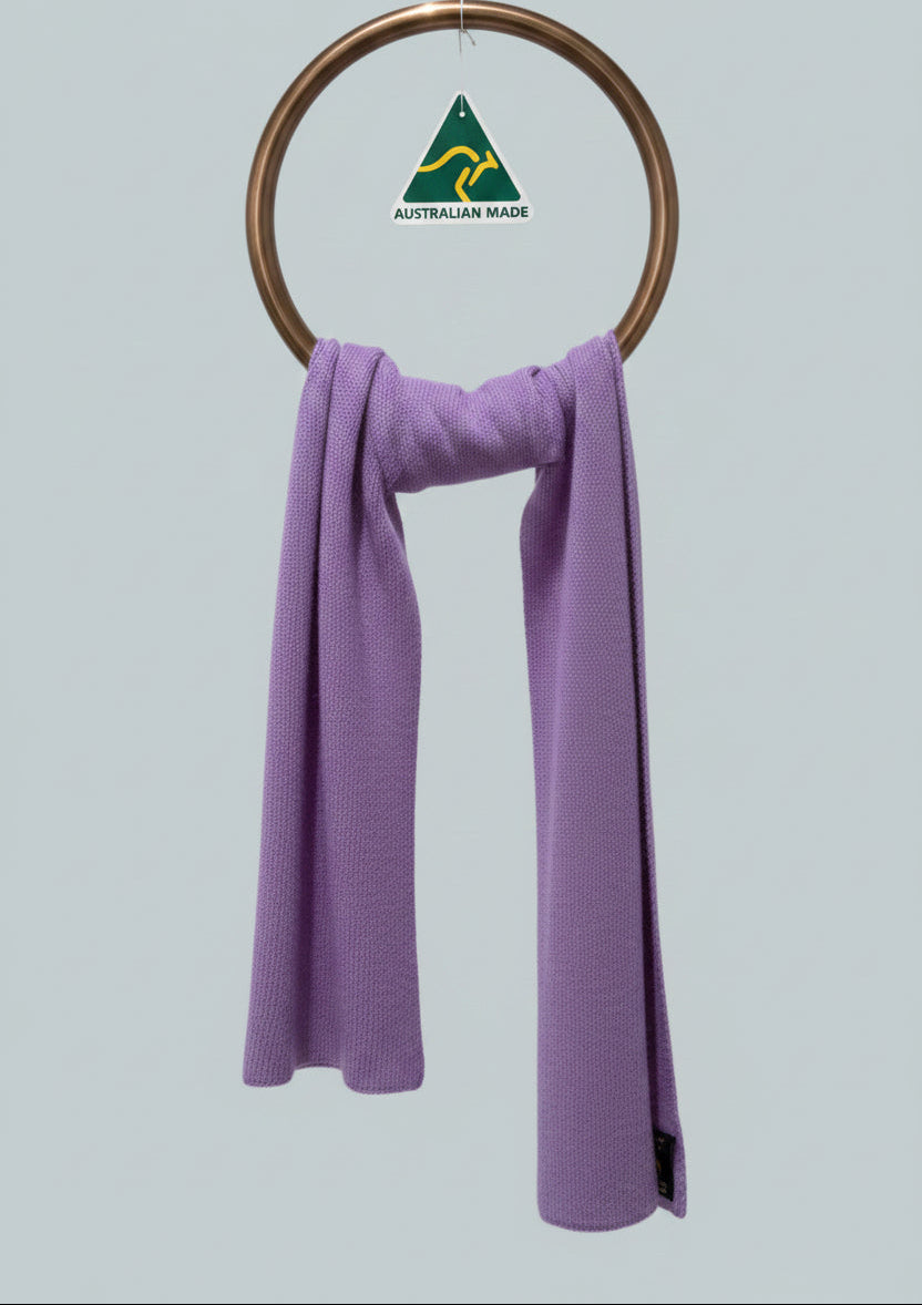 Extra Smooth Alpaca Mohair Scarf - Rich Colours